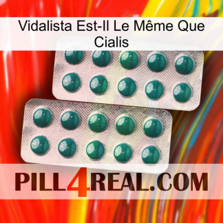 Vidalista Est-Il Le Même Que Cialis dapoxetine2